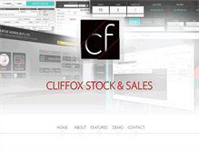 Tablet Screenshot of cliffox.com